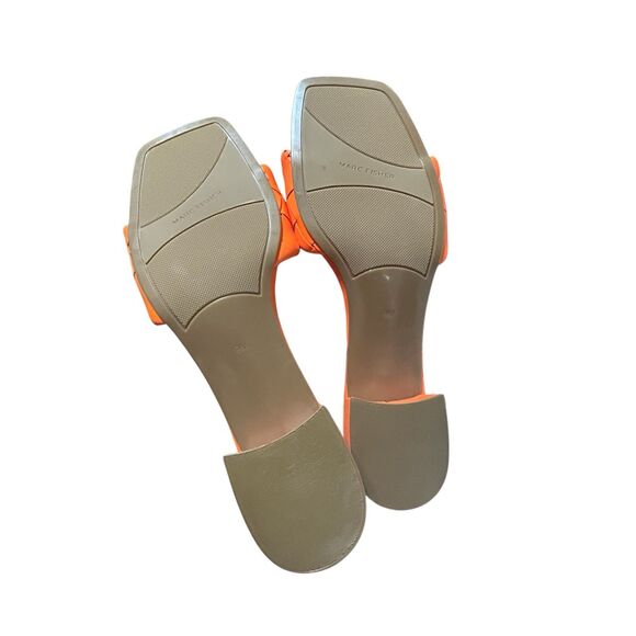Marc Fisher Braided Heels- Orange - Size 9 M -Fast Shipping - Picture 14 of 16